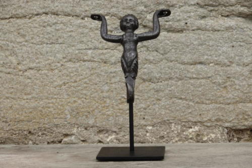 rare doorknocker -  elegant form - 17th c. - Germany - S. Yellin collection - H: 21 cm - € 750,--