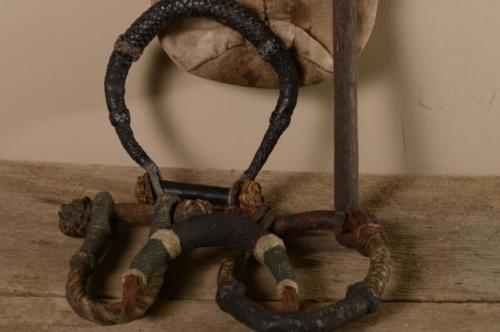 collection of 4 sailor chest beckets - fancy rope work - between 1850 and 1940 - scandinavian - includes dittybag - €1350,--