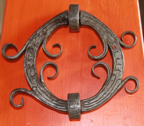 Doorknocker - mint condition - 17th c. - Germany - S. Yellin collection - diam. 20 cm - € 450,--